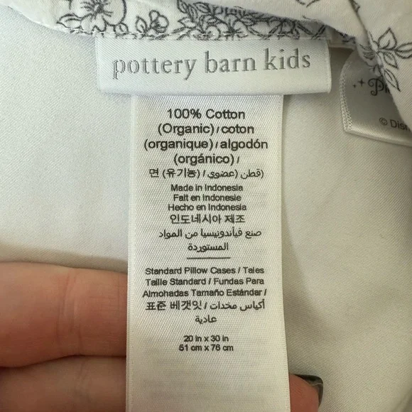 Pottery Barn Kids Organic Disney Princess Sheet Set (Twin) - Picture 2 of 4